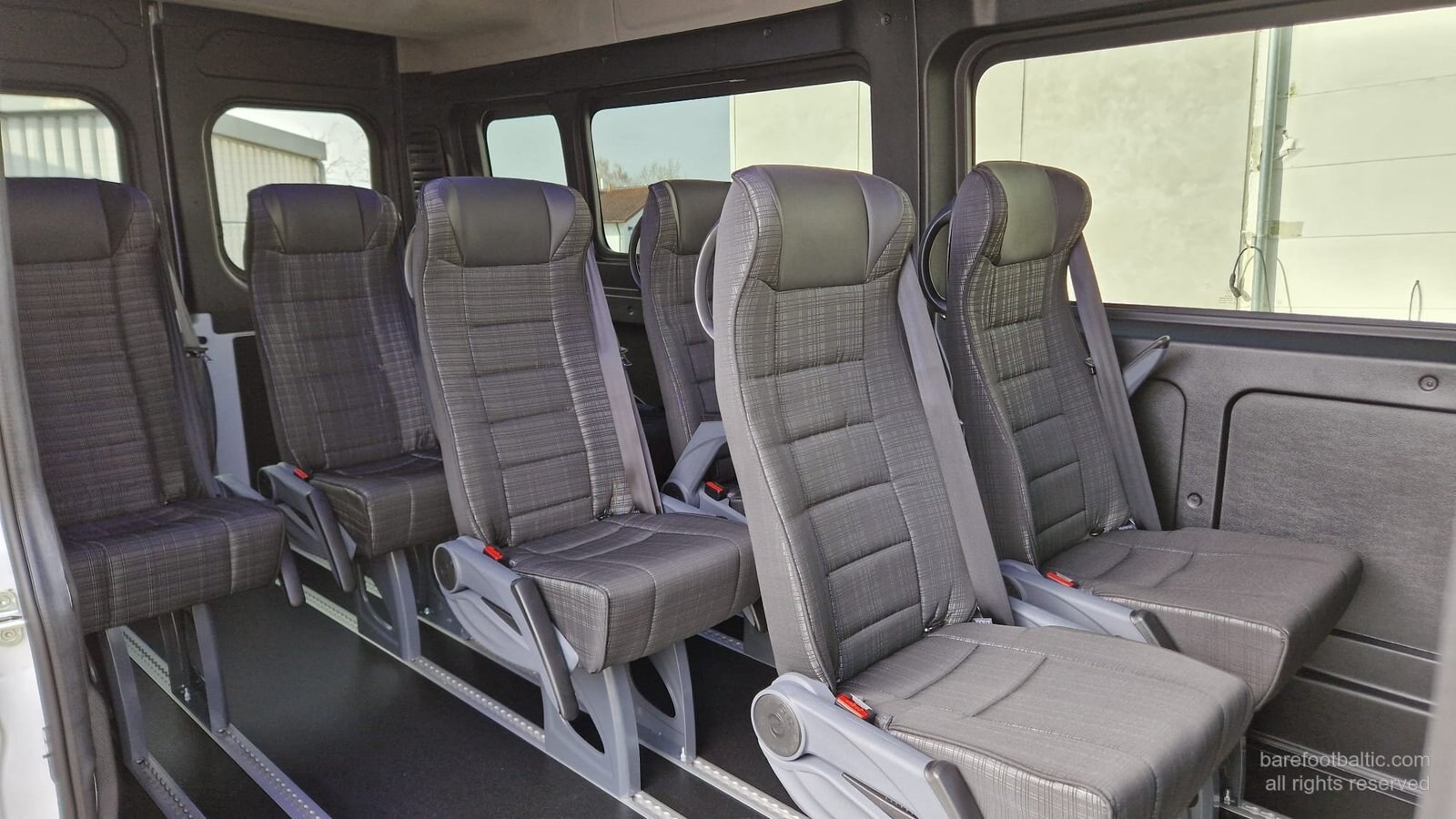 Meie 2026. aasta Fiat Ducato sisemus (reg. OM3899), väiksemate privaatsete väljumiste jaoks
