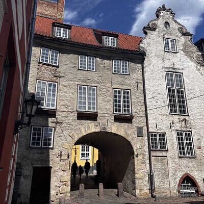 Das Geb&auml;ude des Schwedischen Tors, Torņa iela, Riga, Lettland
