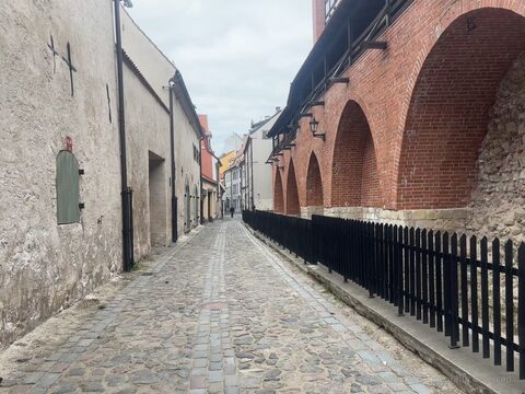 Swedish Gate lane in Riga Old Town