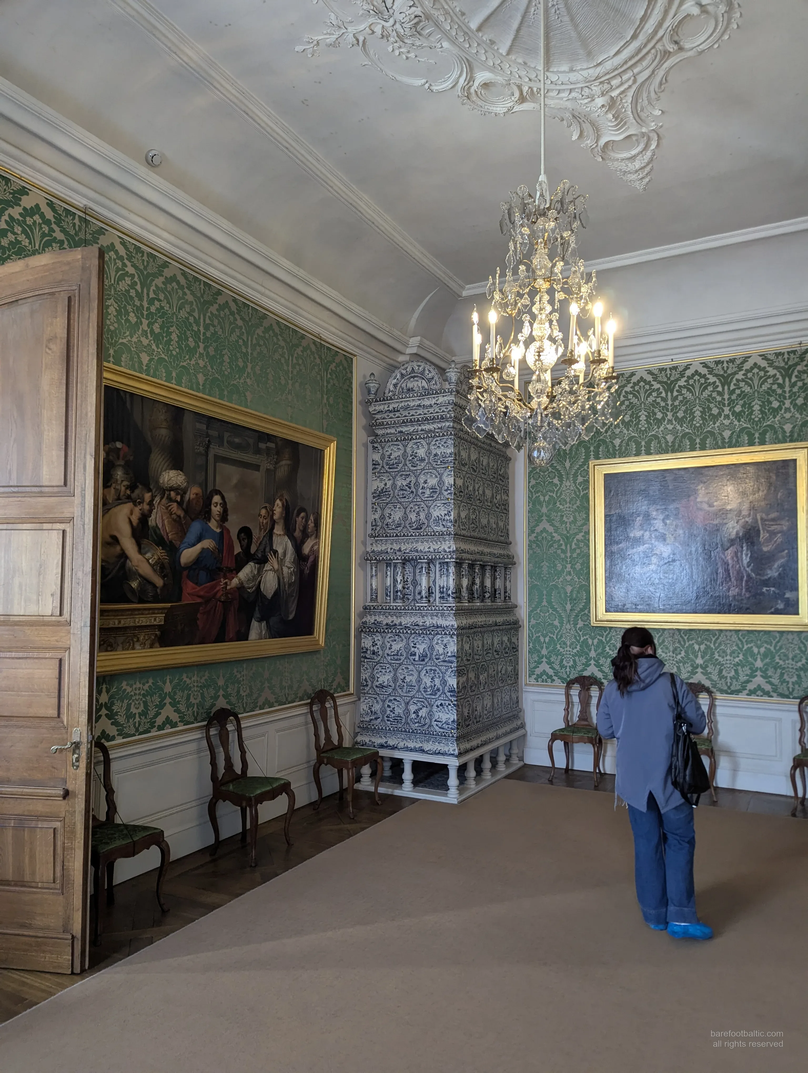 Palace Antechamber Gold Hall 2 in Rundāle