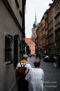 Street Walking People in Warsaw